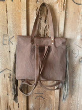 Load image into Gallery viewer, Stoney Fringed Tote Bag