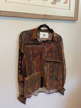 Load image into Gallery viewer, Scarf Print Blouse
