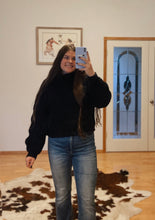 Load image into Gallery viewer, Black Turtleneck Sweater