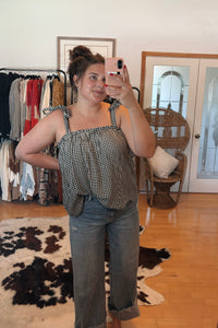 Gingham Tank