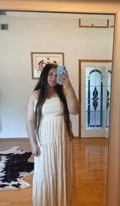 Ivory Midi Dress