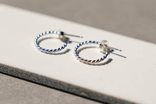 Load image into Gallery viewer, Rope Stud Hoops
