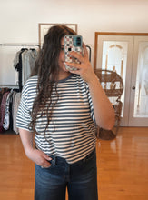 Load image into Gallery viewer, Striped Ribbed Top

