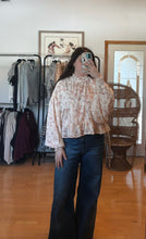 Load image into Gallery viewer, Floral Mock Neck Blouse
