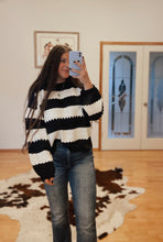 Load image into Gallery viewer, Striped Crew Neck Sweater
