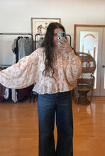Load image into Gallery viewer, Floral Mock Neck Blouse
