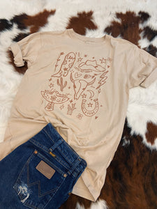 Wild West Oversized T-Shirt