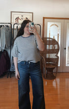 Load image into Gallery viewer, Striped Ribbed Top

