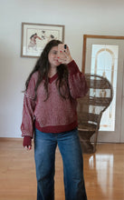 Load image into Gallery viewer, Two Tone Knit Sweater
