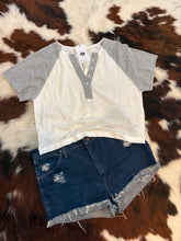 Load image into Gallery viewer, Henley V-Neck Top
