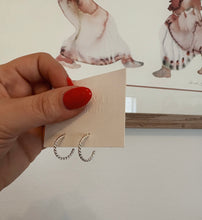 Load image into Gallery viewer, Rope Stud Hoops
