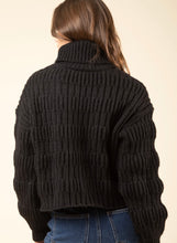 Load image into Gallery viewer, Black Turtleneck Sweater
