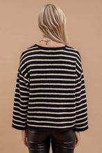 Load image into Gallery viewer, Stripe Knit Sweater
