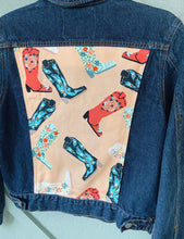 Load image into Gallery viewer, Collin Up-Cycled Denim Jacket

