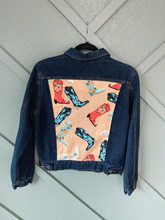 Load image into Gallery viewer, Collin Up-Cycled Denim Jacket
