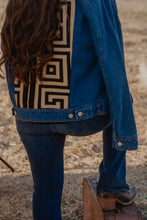 Load image into Gallery viewer, Riley Up-cycled Denim Jacket
